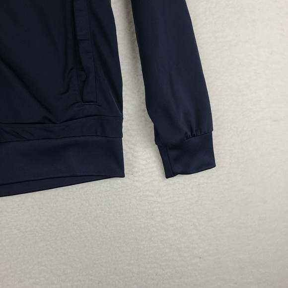 Puma Jacket Sweater Mens Large Dark Blue Full Zip‎ Performance Tech Golf - Picture 2 of 12